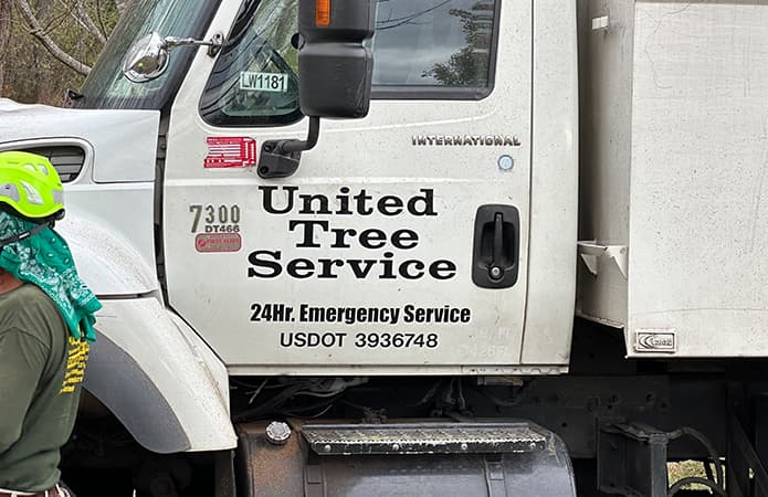 United Tree Services truck